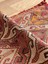 49 x 80 cm El Dokuma Rustik Desenli Küçük Kilim, Kahverengi & Kırmızı Küçük Boy Anadolu Kilim 4