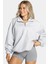 Rahat Üç İplik Oversize Sweatshirt 4
