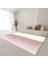 Premium Kalite Kaymaz Taban Silinebilir Salon Mutfak Koridor Halısı Pembe Krem G1010 11 12 13 14 15 1