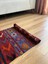 56 x 98 cm Küçük Tribal Desenli Renkli Vintage Kilim Halı, El Dokuma Geometrik Mini Alan Kilim 3