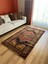 118 x 200 cm El Dokuma Vintage Halı, Benzersiz Desenli Yün Halı, Canlı Renkler, Antika Halı 4