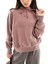 Sportswear Phoenix Plush Oversize Hoodie Kadın Peluş Kapüşonlu Sweatshirt Yıldız Moru Kahve 1