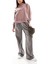 Sportswear Phoenix Plush Oversize Hoodie Kadın Peluş Kapüşonlu Sweatshirt Yıldız Moru Kahve 4