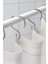 Banyo Duş Perdesi Halkası Paslanmaz Çelik 12 Adetli Set LC024 1