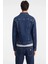 Guess Slim Fit Denim Klasik Erkek Ceket Trucker Jacket Stili 3