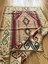 80 x 123 cm vintage Türk Geometrik Kilim, Küçük Boy Pastel Renkli Kilim, 40 Yıllık El Dokuma Şık Kilim 2