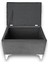 Cassa Sandıklı Puf Bench - Gri 3