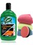 Carnauba Sıvı Cila Boya Koruyucu 500 ml + 4 Mikrofiber Bez +Cila Süngeri 1