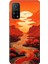 Xiaomi 13 Lite Silikon Kılıf Kızıl Canvas 1