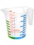 ® 500 ml Renkli Dereceli Sert Plastik Mutfak Ölçü Kabı 2