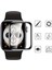 Apple Watch 7 45 mm Saat Ekran Koruyucu Pet Cam Tam Kaplar Watch 7 Kırılmaz 2