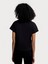 Loose Fit Siyah Kadın T-Shirt LF2035741 4