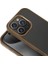 iPhone 16 Pro Max Magsafe Özellikli Pvc + Silikon Mat Rose Brown Kost Kapak & Kılıf 2