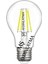 CLA12 E27 Duylu 6 Watt Beyaz Işık LED Filament Rustik Şeffaf Cam Ampul A60 1