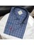 Pamuklu Lacivert Uzun Kollu Erkek Gömlek (Slim Fit Kalıp) 1