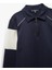 Pamuklu Renk Bloklu Uzun Kollu Yarım Fermuarlı Sweatshirt 3