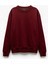 Bisiklet Yaka Dikiş Detaylı Şardonlu Pamuk Karışımlı Basic Sweatshirt 1
