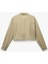 Keten Karışımlı Cepli Uzun Kollu Oversize Crop Gömlek 2