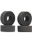 4 Adet 2.2 Inç Lastik Yumuşak Sünger Köpük Fit 1/10 Rc Paletli 125-130MM Çap 2.2 Inç Lastikler (Yurt Dışından) 1
