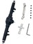 Fit Wltoys 12428 1/12 Metal Yükseltme Arka Aks Seti Parçaları Montaj (Yurt Dışından) 4