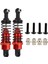 2x Şok Emici 1/18 Wltoys A959 A979 Rc Araba Yedek Parçaları Kırmızı (Yurt Dışından) 2