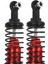 2x Şok Emici 1/18 Wltoys A959 A979 Rc Araba Yedek Parçaları Kırmızı (Yurt Dışından) 3