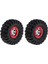 2pcs Wltoys Için Tekerlek Jant Lastik Lastikleri 12428 12423 Rc Araba Kamyonları Model Parçaları (Yurt Dışından) 2