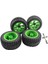 4 Pc 110MM Çap. Wltoys Için Plastik Lastikler 12428 124018 124019 12428-B 1/12 Rc Araba (Yurt Dışından) 2