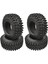 4pcs 1/10 Ölçekli Rc Araç Bagaj Hub Tekerlek Jant ve Lastikler Yedek Parça Aksesuarları 108MM (Yurt Dışından) 1