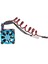 36MM Motor Alaşımlı Isı Lavabo Soğutma Radyatör Soğutma Fanı 1/8 1/10 Rc Araba Altın (Yurt Dışından) 3