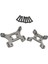 Wltoys Için Alaşım Ön Arka Şok Kulesi Montajı 144001 1/14 Ölçekli Rc Araba Gri (Yurt Dışından) 3