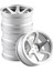 4x Rc Metal Tekerlek Ği Değiş 1:10 Ölçekli Rc Touring Parçaları Argent (Yurt Dışından) 1