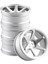 4x Rc Metal Tekerlek Ği Değiş 1:10 Ölçekli Rc Touring Parçaları Argent (Yurt Dışından) 2