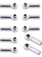10PCS Metal Bilyalı Kafa Eklemi 1/10 ve 1/8 Rc Araba Yedek Parçaları Için (Yurt Dışından) 5