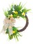 Çiçekler Çelenk El Yapımı Gerçekçi Centerpieces (Yurt Dışından) 3