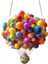 2d Düz Sı Balonları Asılı Süs Dekor Için 18X20CM (Yurt Dışından) 1