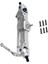 Metal Yükseltme Ön Aks Düzeneği Wpl 1/16 C14 C24 Jjrc Feiyu Rc Araba Parçaları Uzaktan Kumanda Araba Parçaları Gümüş (Yurt Dışından) 4