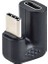 2 Adet 180 Derece Dik Açı USB 3.1 Tip C Erkek-Dişi Usb-C Dönüştürücü Adaptör Samsung Xiaomi Huawei Akıllı Telefon Için (Yurt Dışından) 2