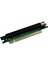 Pcı-E 16X Yükseltici Kart 90 Derece Pci-E Pci-Express 16X Ila 16X Yuvası Sağ Açı Genişletici Koruyucu Yükseltici Adaptör Kartı (Yurt Dışından) 1