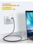 USB 3.1 - Type C 10GB 100W Yüksek Hızlı Iletim Veri Kablosu Telefon Ses Video Hd Projeksiyon Type-C 1m (Yurt Dışından) 2