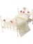 1/12 Dollhouse Demir Yatak Minyatür Mobilya Odası Hediye Mobilyaları Dekor Dantel Yatak (Yurt Dışından) 3