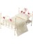 1/12 Dollhouse Demir Yatak Minyatür Mobilya Odası Hediye Mobilyaları Dekor Dantel Yatak (Yurt Dışından) 4