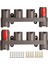 Dyson Elektrikli Süpürge V15 V12 V11 V10 V8 V7 Için 2 Adet Aksesuar Tutucu Ek Tutucu Duvara Monte Alet Tutucu Düzenleyici (Yurt Dışından) 1