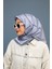 Shiny Polyester Eşarp 75008-24 4