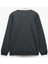 Uzun Kollu Pamuk Karışımlı Renk Kontrastlı Polo Yaka Sweatshirt 2