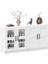 KNS-204-K-Beyaz Camlı 4 Kapaklı Konsol 2