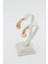 Xupıng Jewelry 14 Ayar Altın Kaplama,damla Model Rose Gold Küpe 3