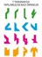 T Tangram Ahşap T Tangram 4 Parça Tangram 5