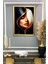 Dekoratif Modern Desenli Çerçeveli Kumaş Baskı Tablo 50x70cm 2