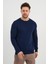 Bisiklet Yaka Regular Fit Casual Kazak M 3